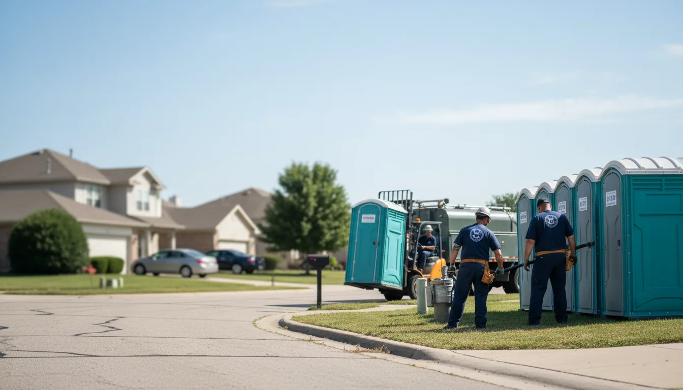 Porta Potty Rental in Palestine, OH near me